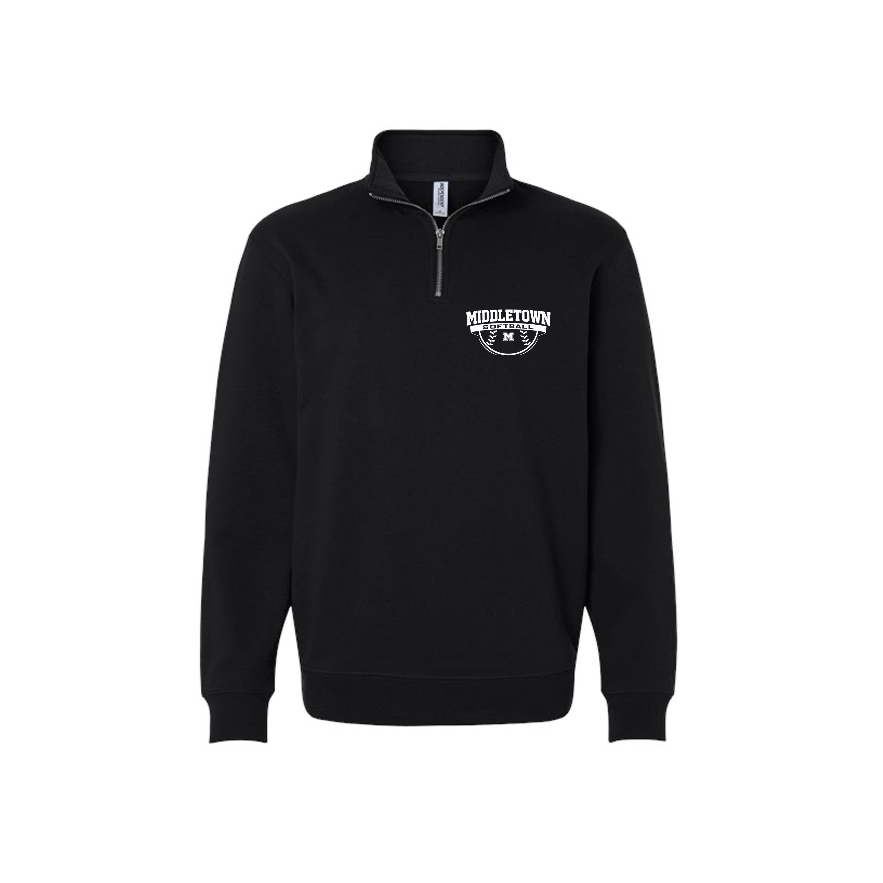 Premium Fleece Middletown softball quarter zip