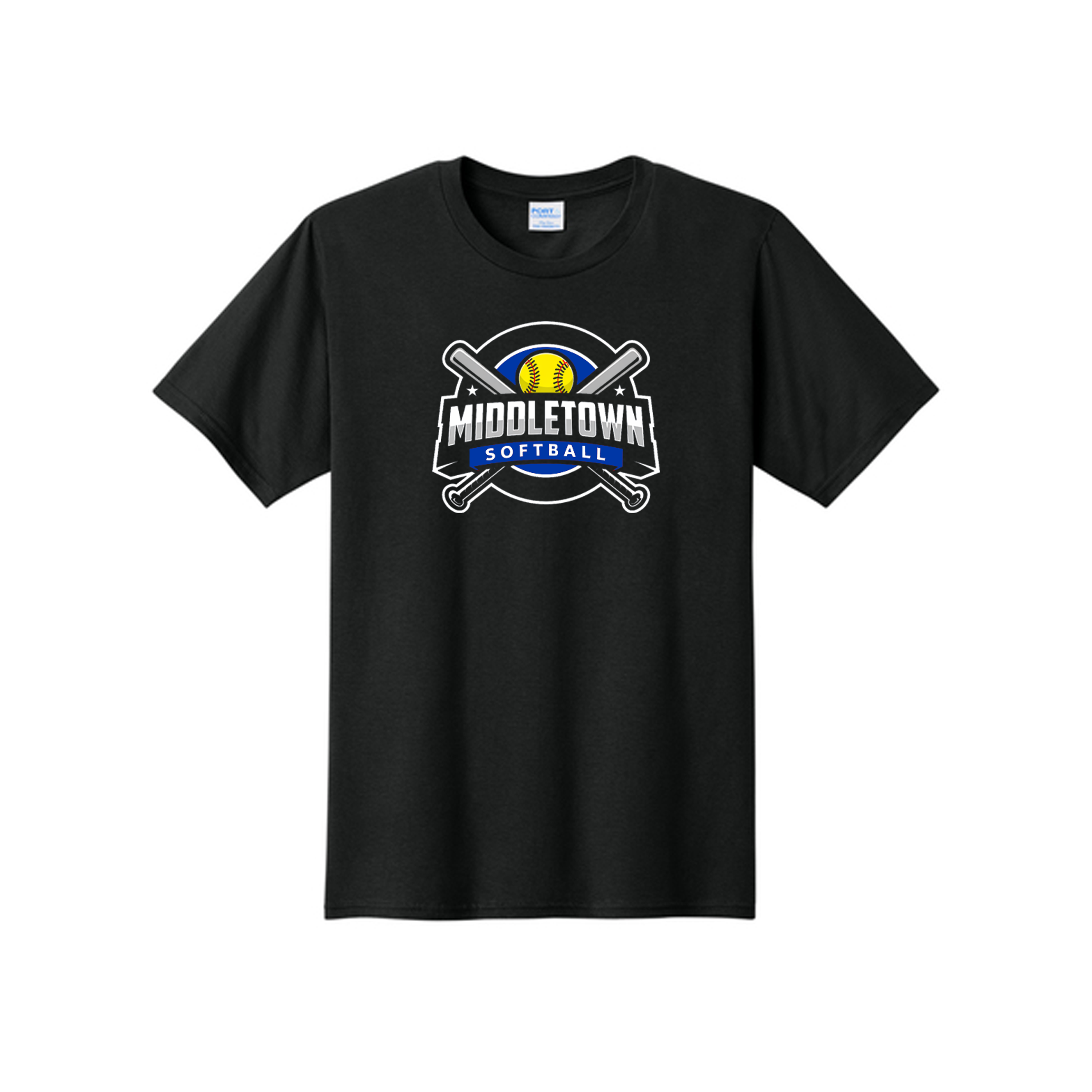 Middletown softball tee